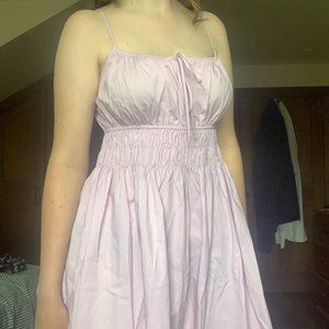 Lilac Midi Dress (size small)